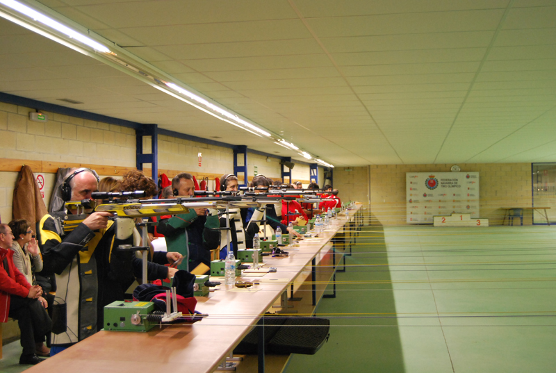 Los tiradores navarros dominan la Primera Liga Vasco Navarra de Tiro Ol&iacute;mpico para Ciegos y Deficientes Visuales